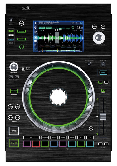 Denon DJ SC 5000 Skin Brushed Black